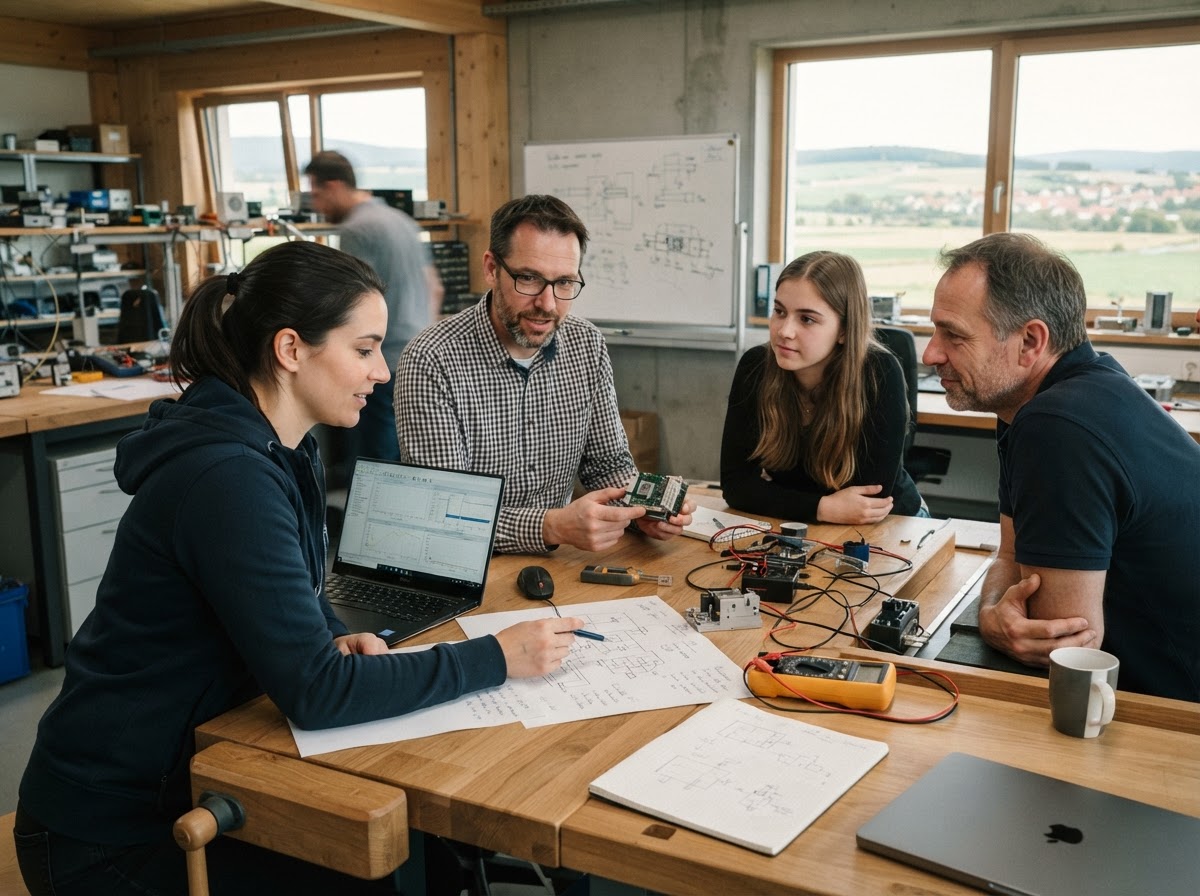 Rübenquarz Analystenteam bei der Überprüfung von KI-Modellen